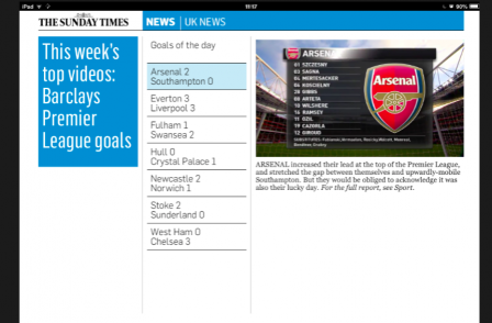 News UK adds Champions League highlights to Times and Sun online football package